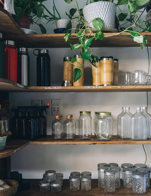 4 Ways to Use Cheap Glass Jars with Lids for Interior Decor