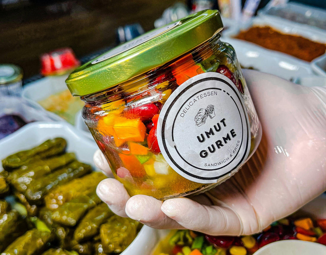 glass jars with lids