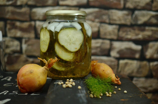 pickle glass jar