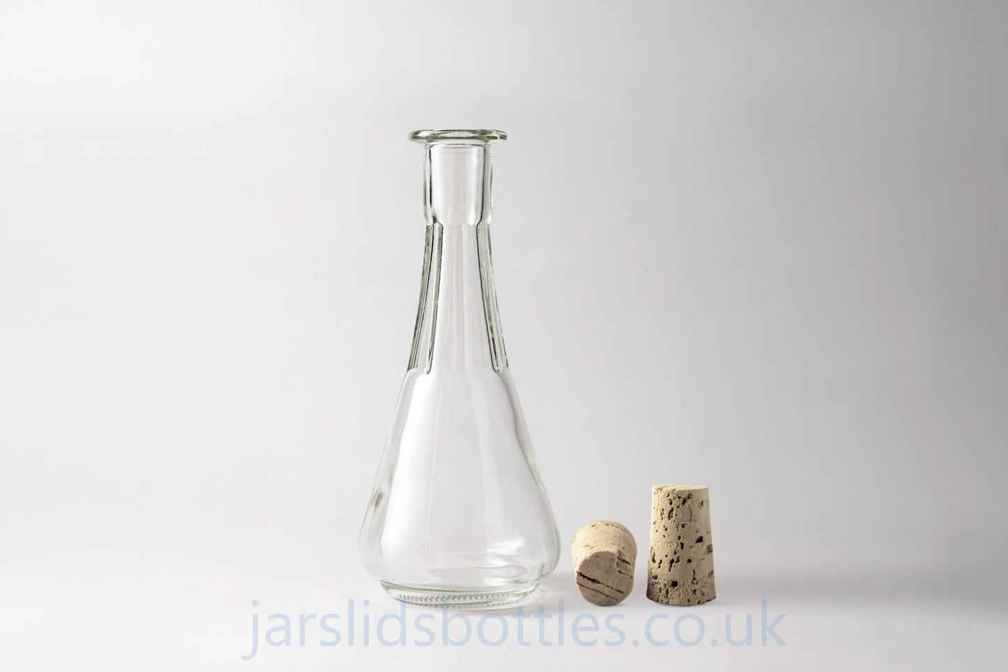 100ml Glass Bottle Moonshine with cork stoppers