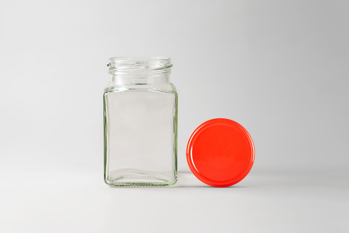 Glass Jar 200ml Square - Southern Jar Company Ltd