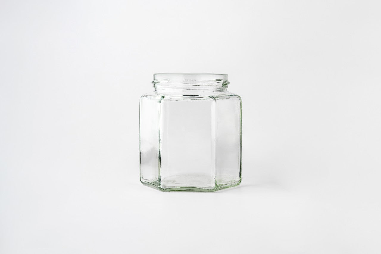 390ml Hexagonal Jar - Southern Jar Company Ltd