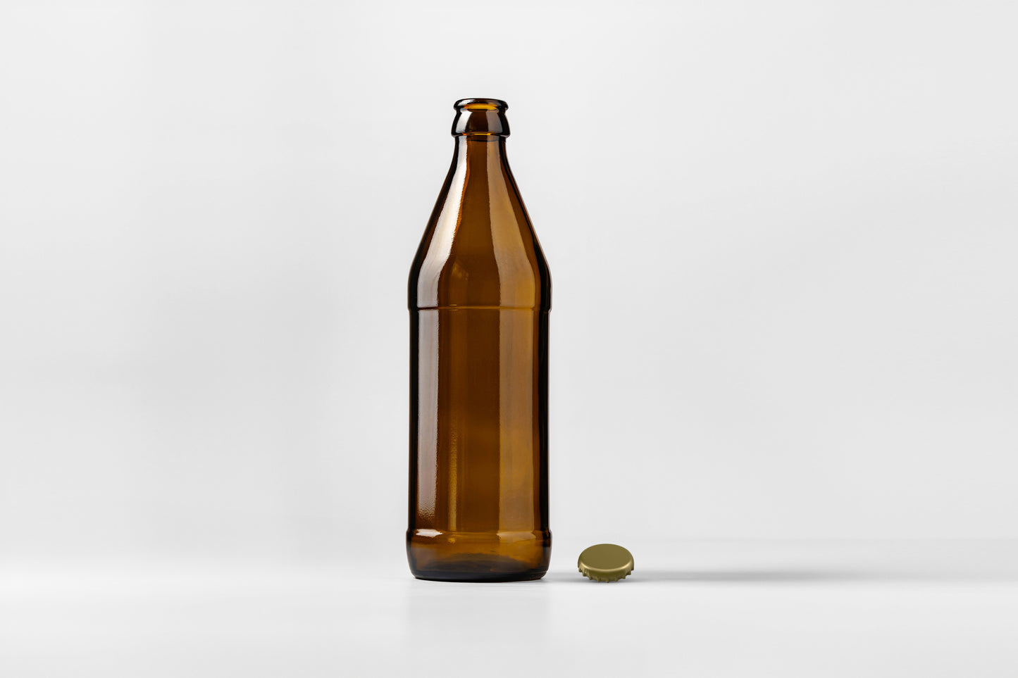 500ml Beer and Cider Amber Bottle - Southern Jar Company Ltd