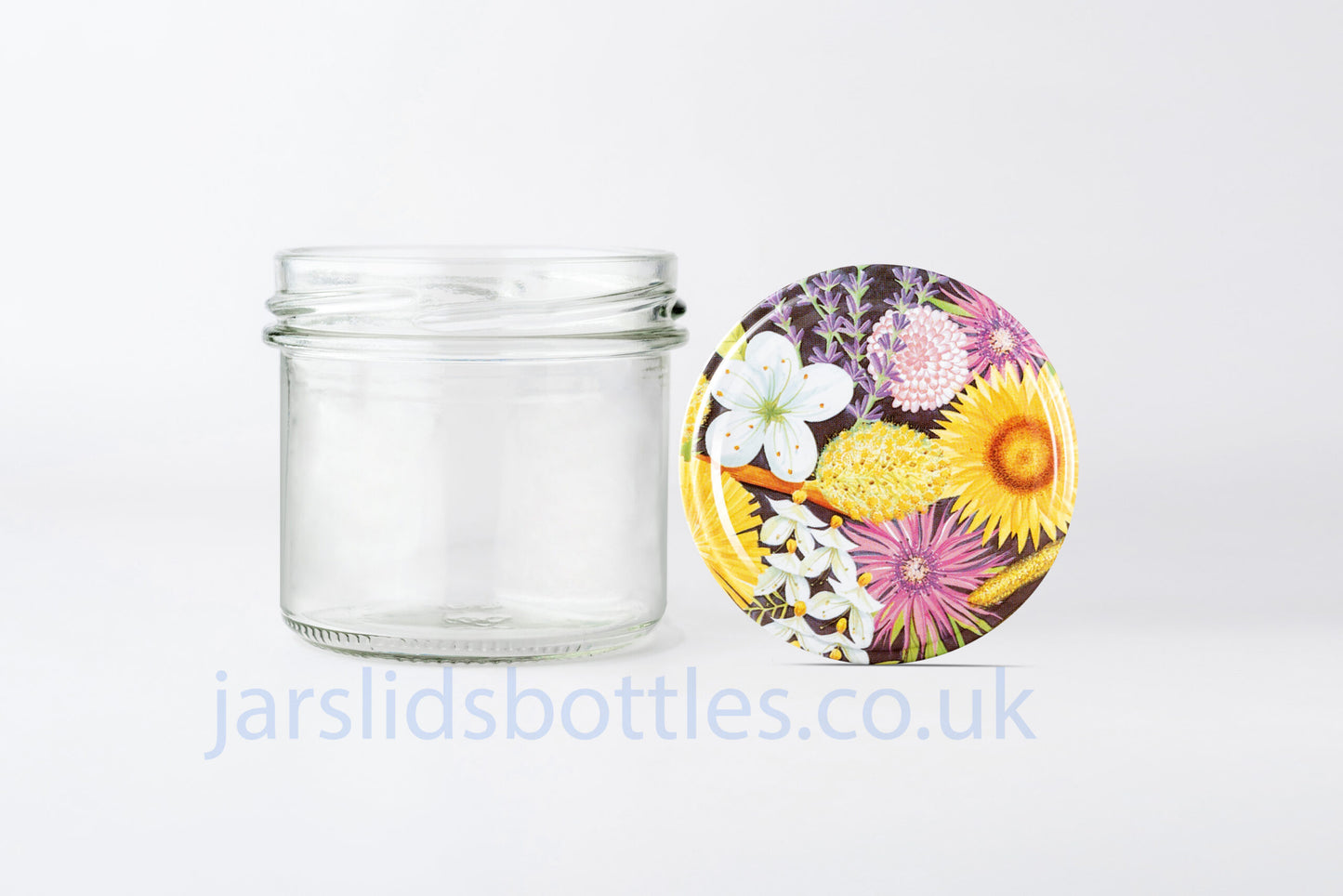 125 ml glass jars low profile