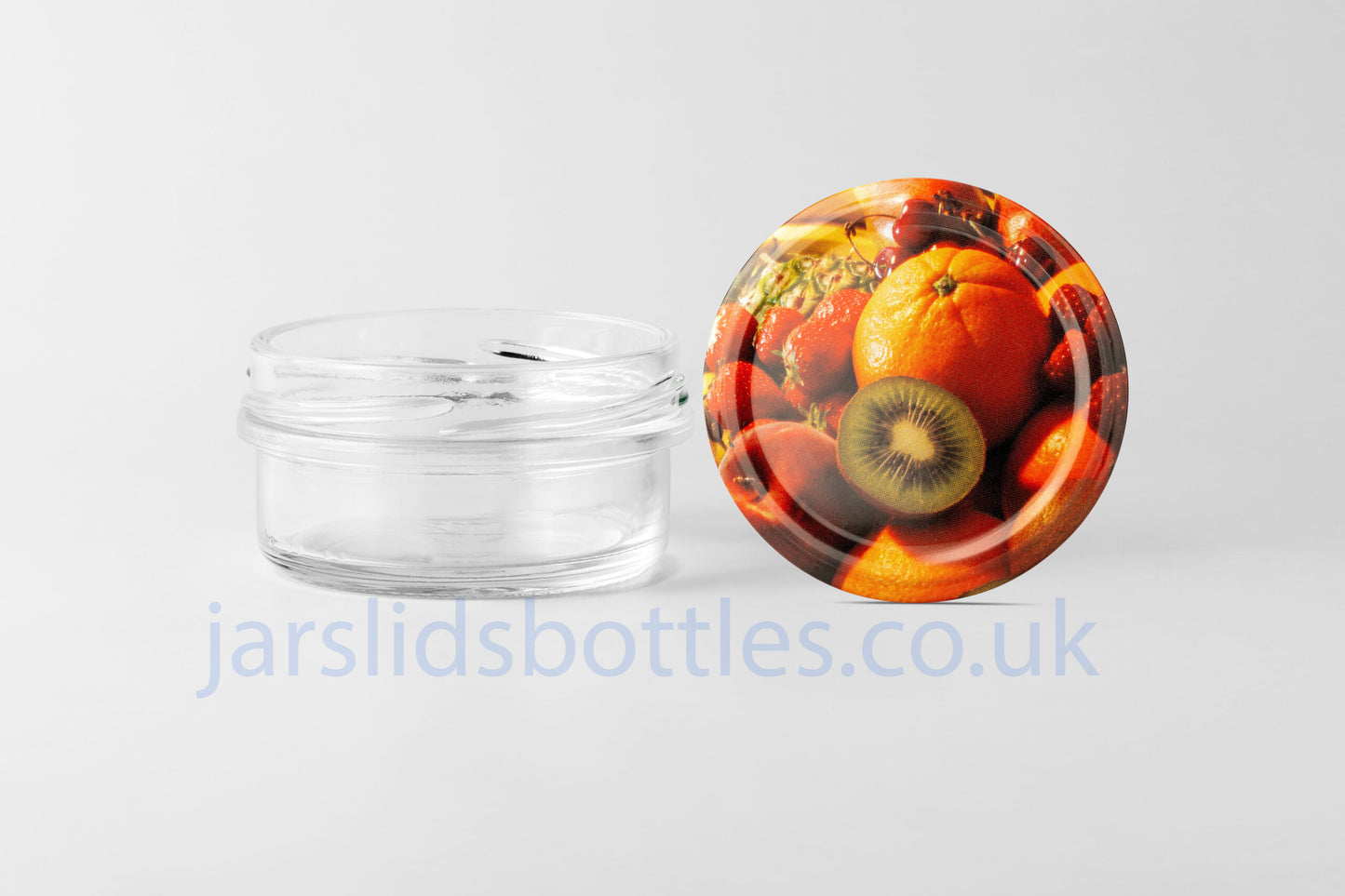 65 ml glass jar low profile