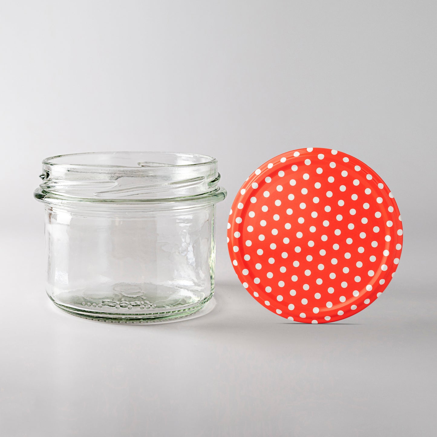 235 ml glass jars