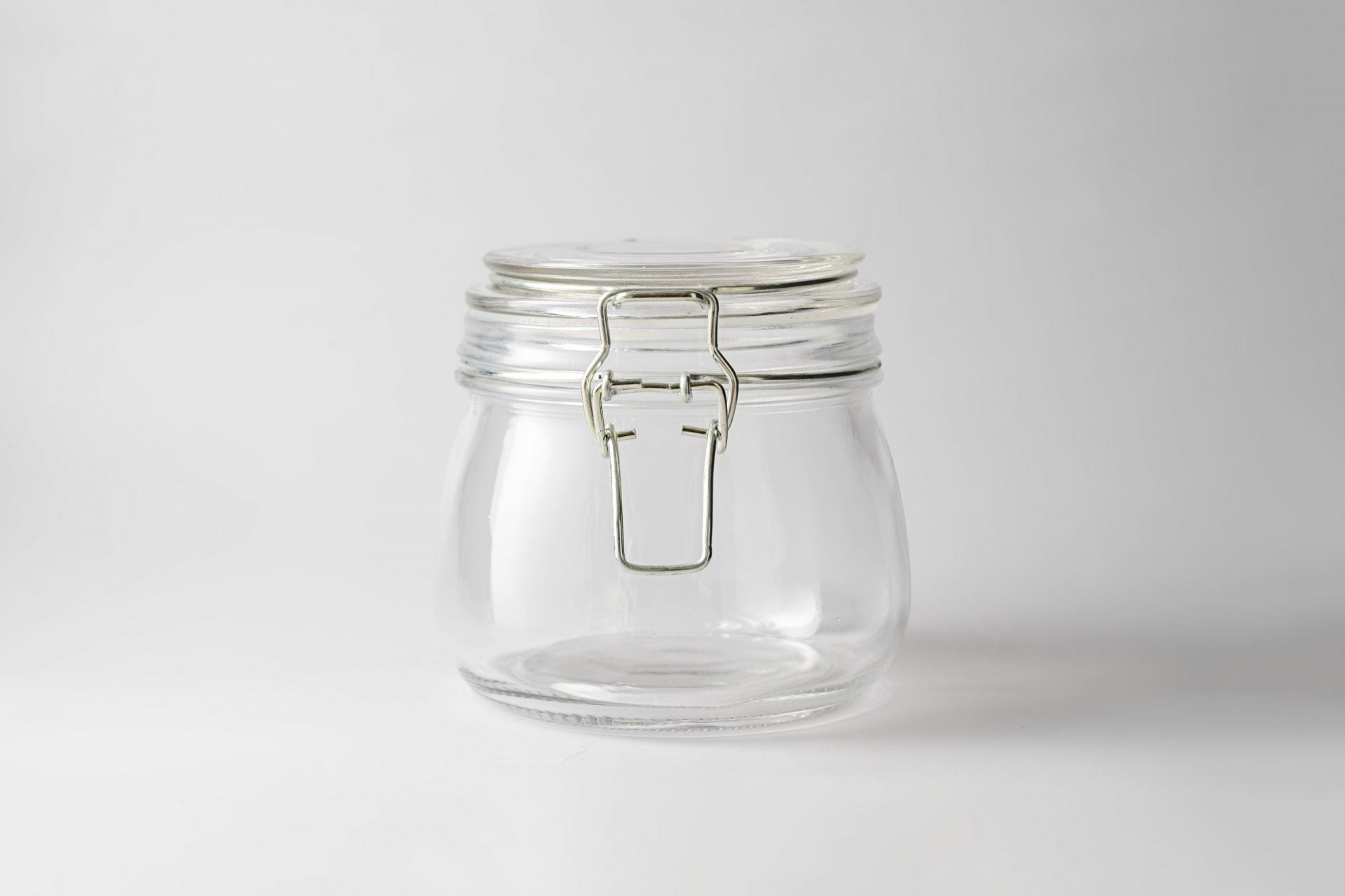 Glass storage jar 200 ml.