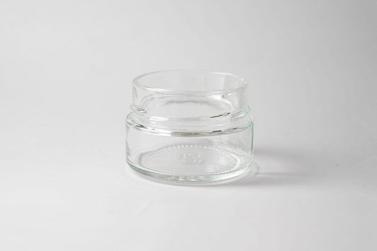 Glass jar 106 ml Prezioso Extra Deep. Lids included.