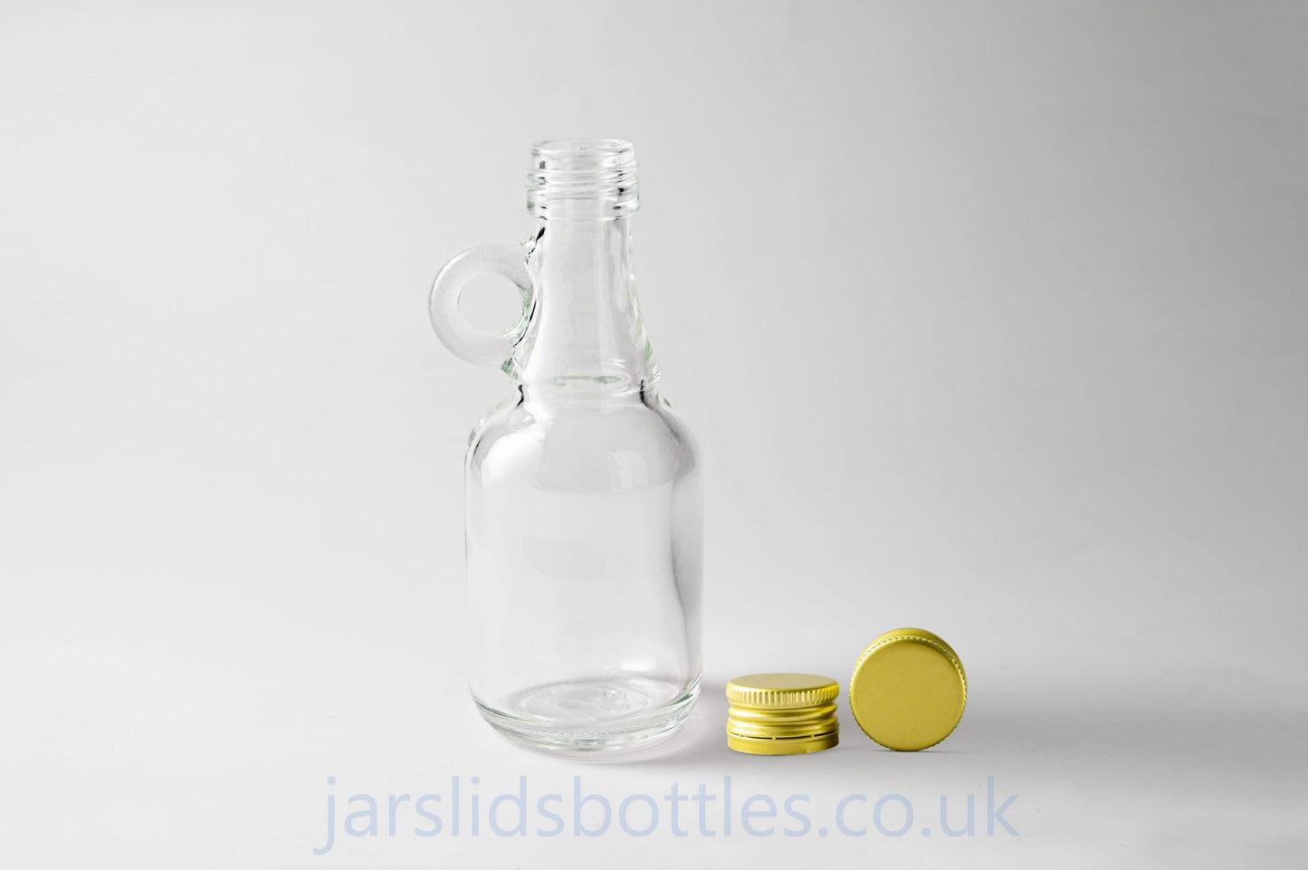 Glass bottle 40 ml Gallone. Stoppings included.