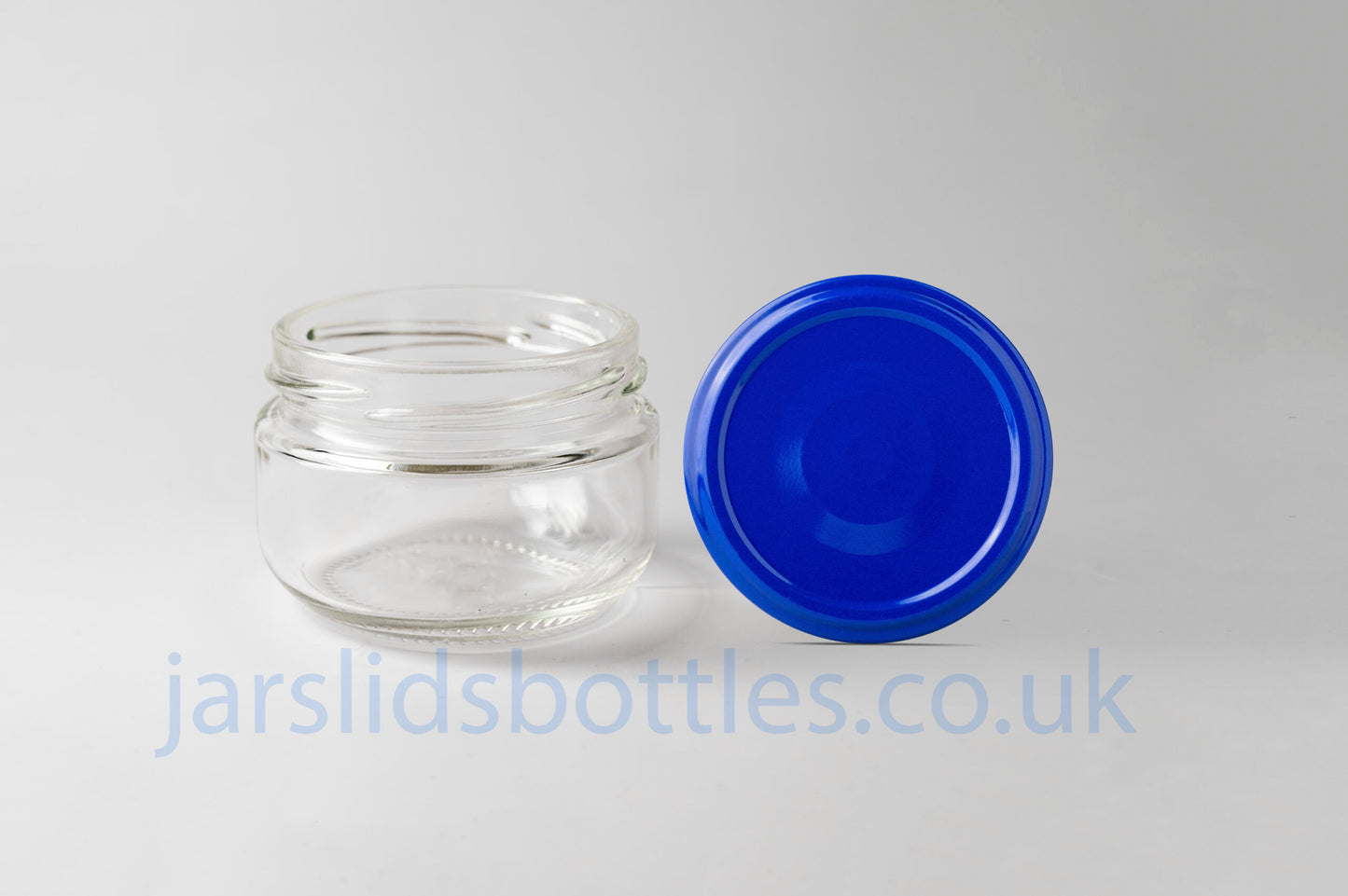 Low profile glass jar 100 ml