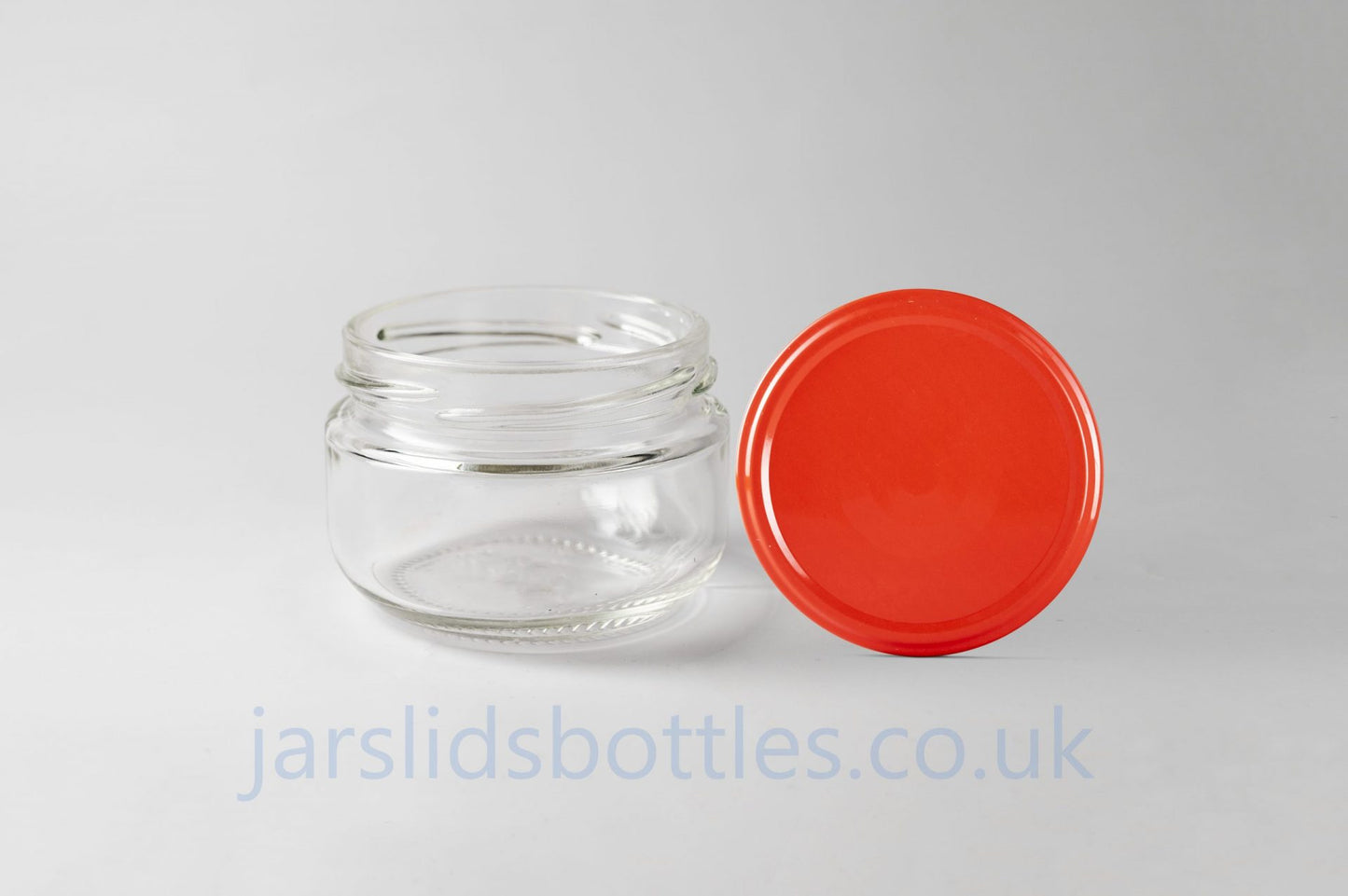 Glass jar 100 ml Caviar. Variety of lids included.