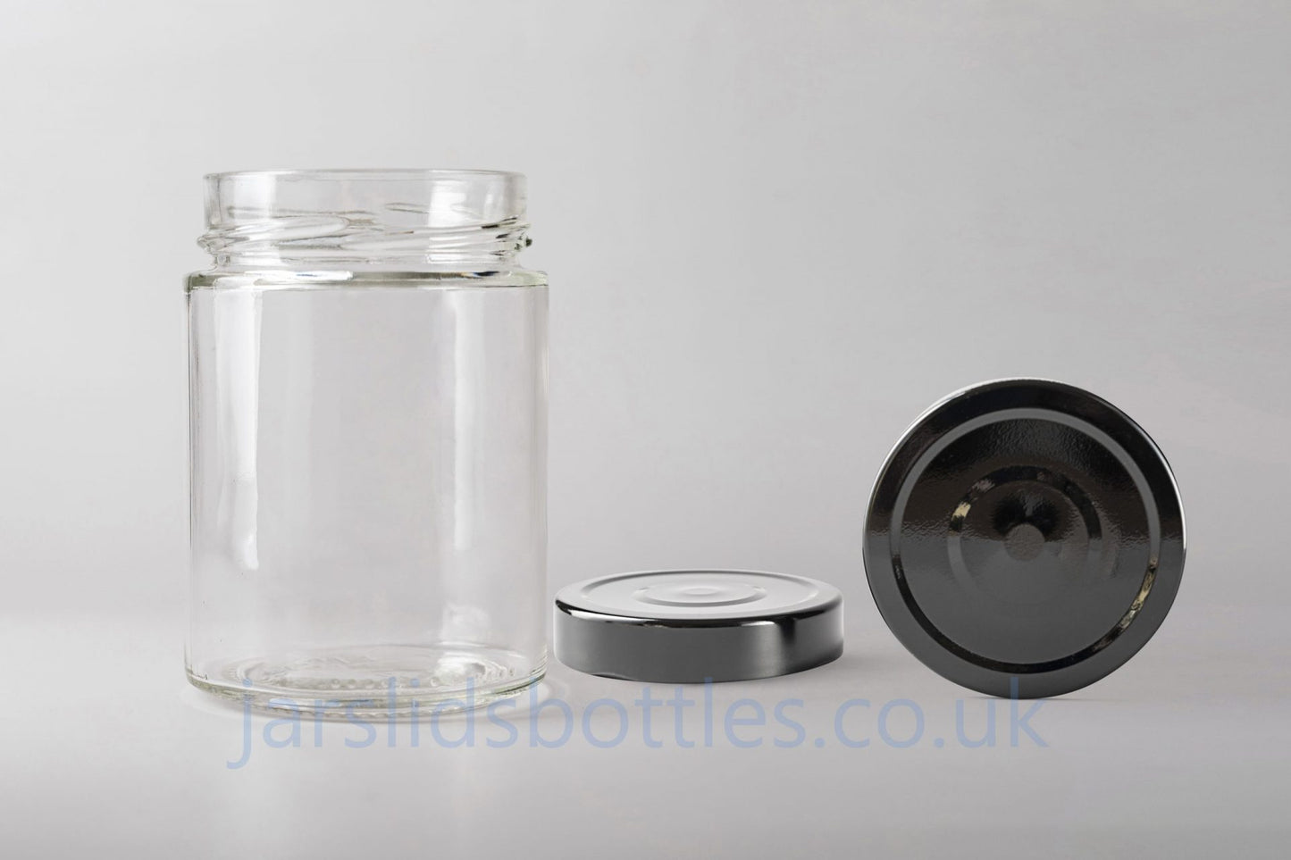 Glass jar 314 ml Helen Deep. Lids included.