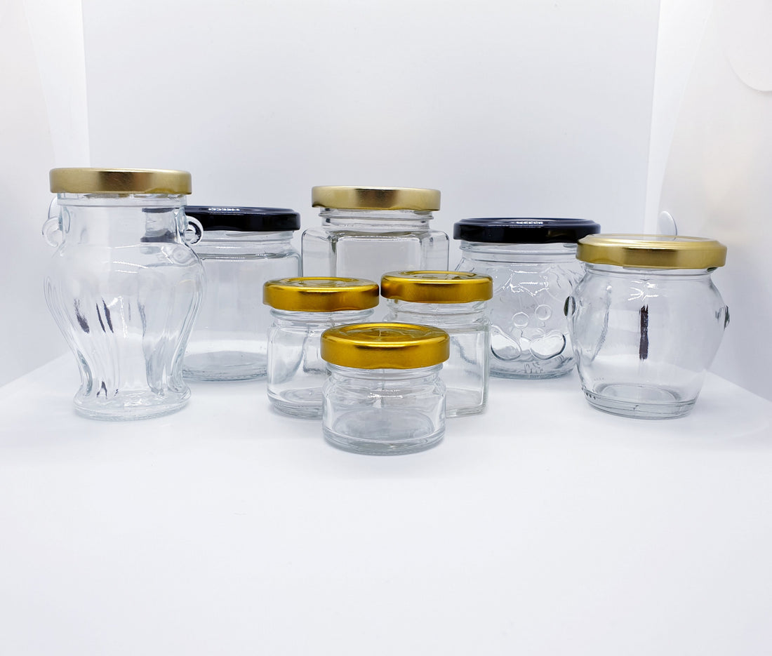 Glass jars