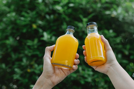 juice glass bottles