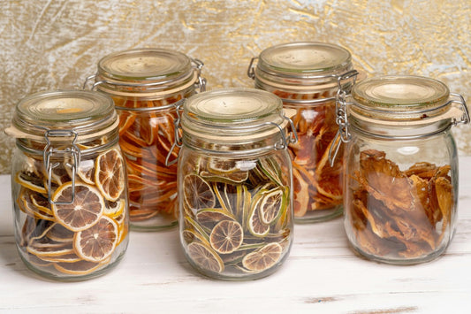 airtight glass jars