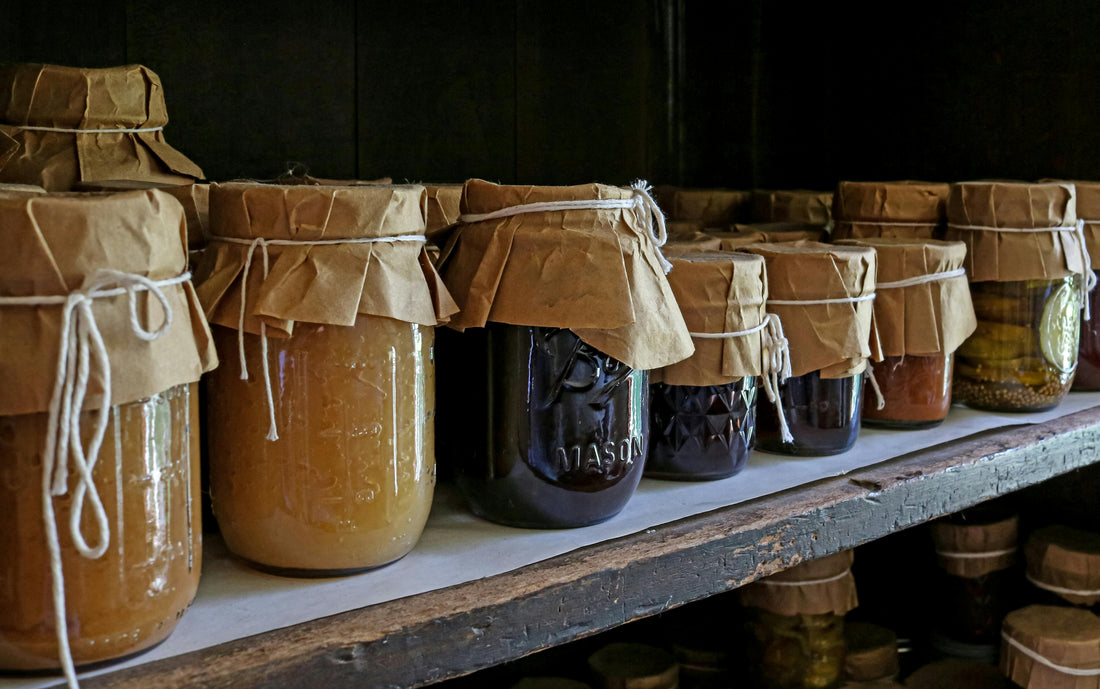 antigua barbuda glass jars bottles