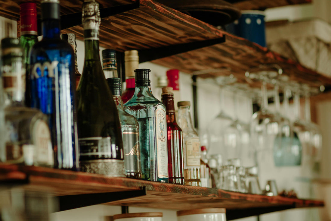 big glass bottles