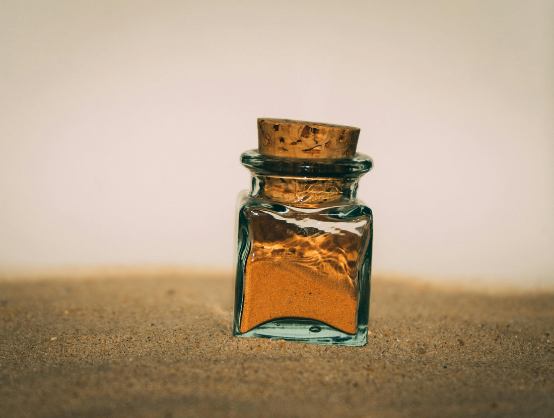 small cork bottles