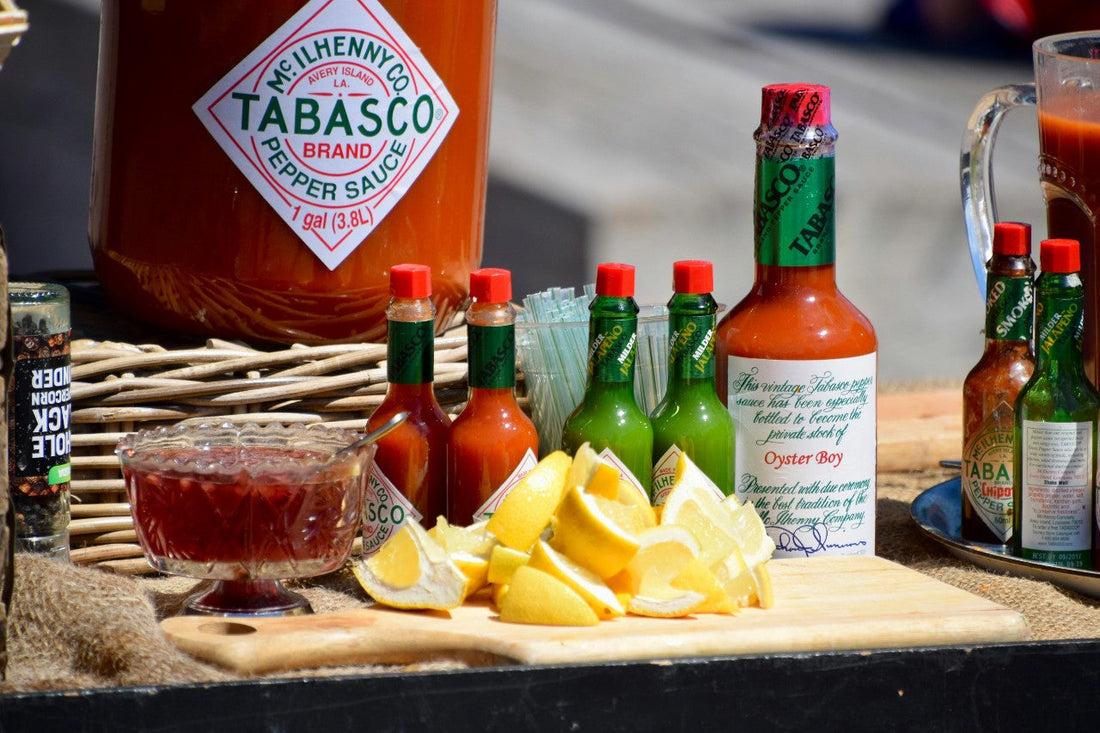glass sauce bottles