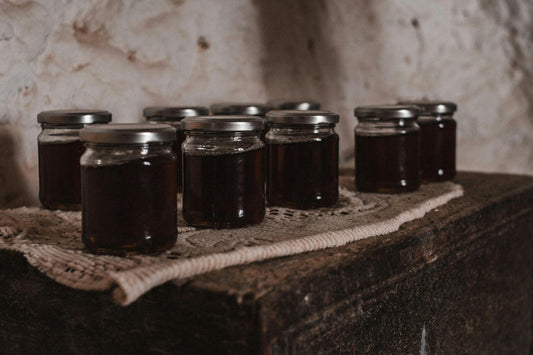 glass jars in yemen