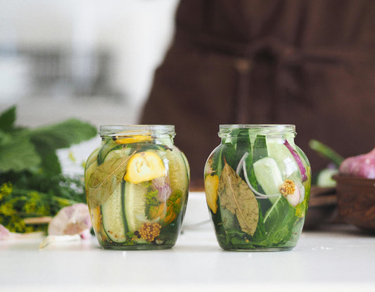 pickle glass jars