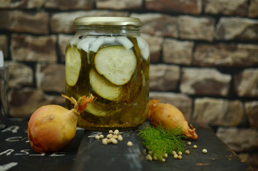 pickle glass jar
