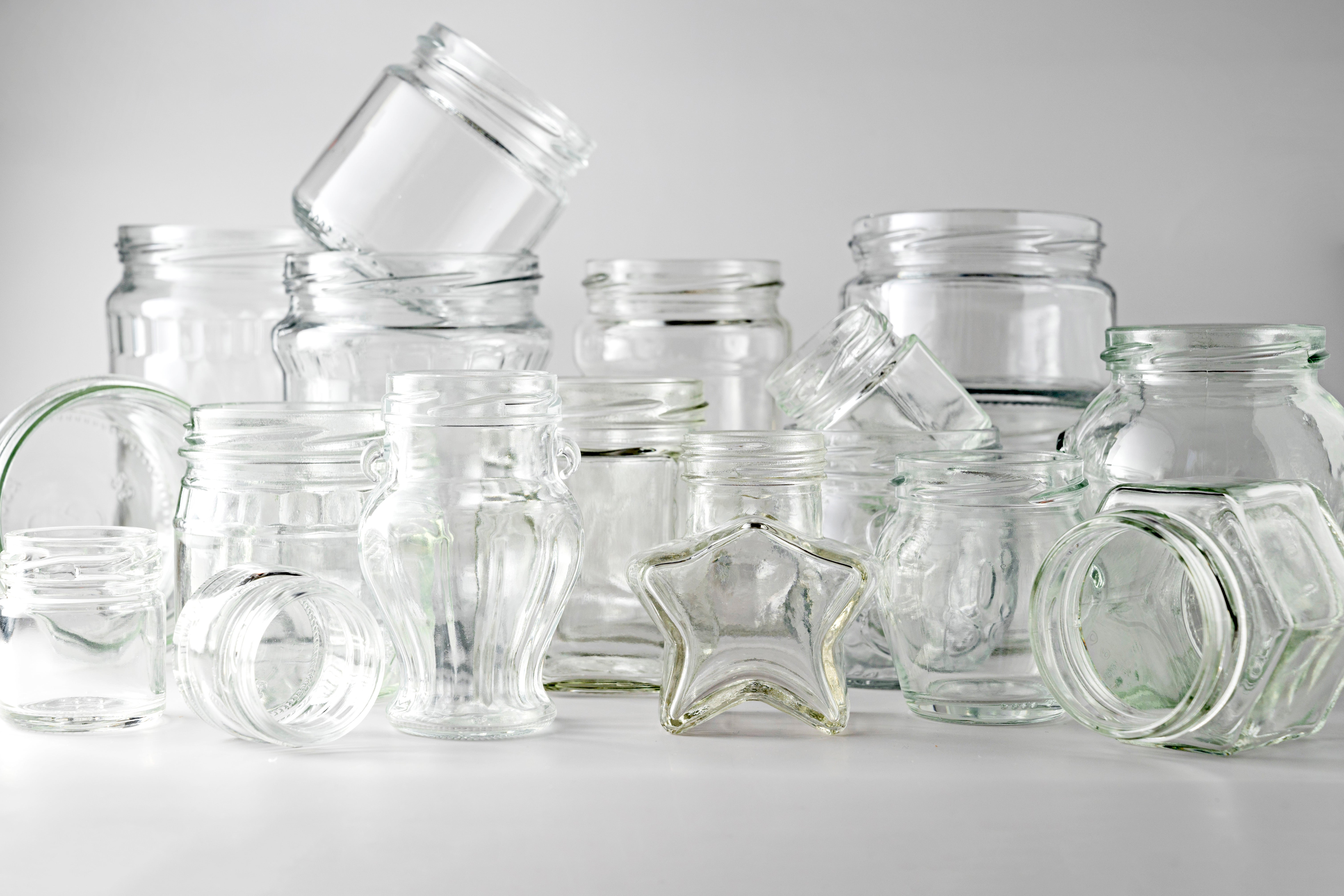 Glass Jars with Lids