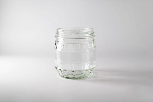 200ml Barrel glass jar