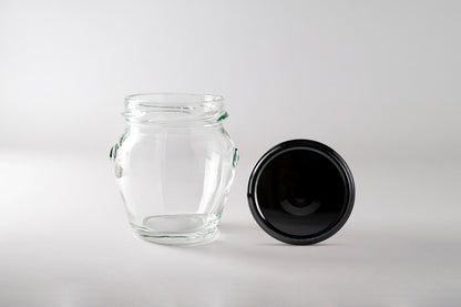212ml Orcio Jar black lid