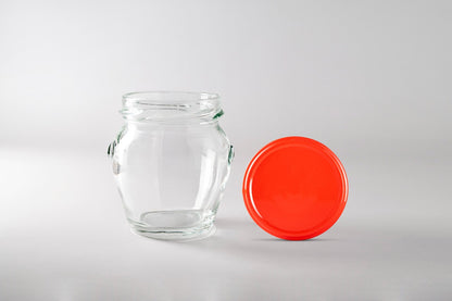 212ml Orcio Jar red lid