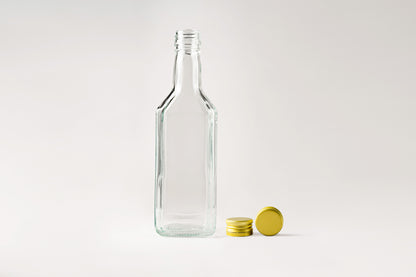 250ml Glass Bottle Bluma with screw caps