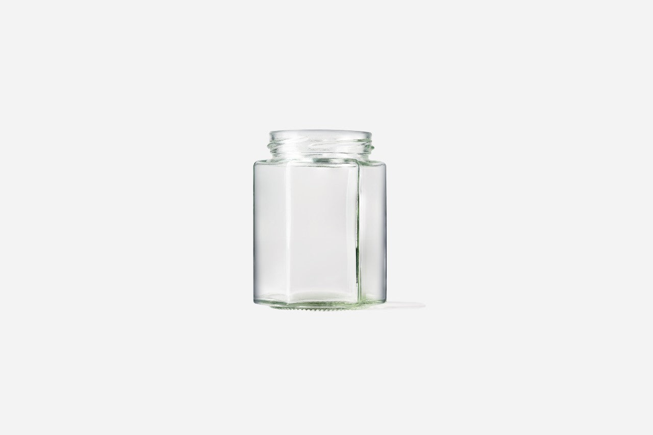 280ml Hexagonal Jar - Southern Jar Company Ltd