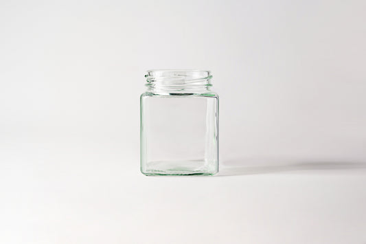 Glass Jar 280ml Square - Southern Jar Company Ltd