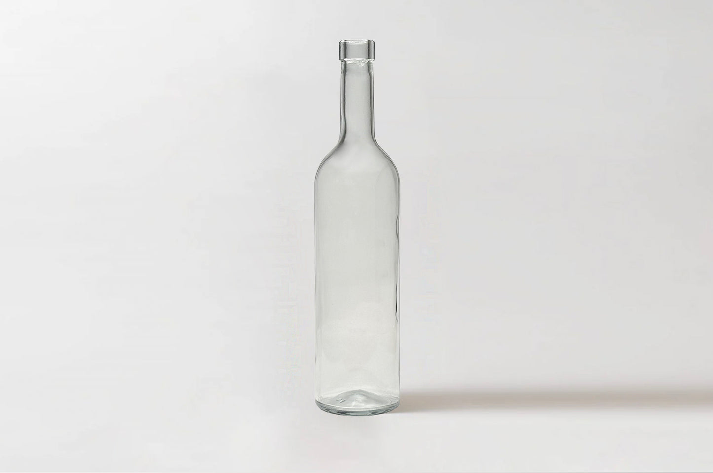 750ml Wine Bottle Bordeaux Transparent