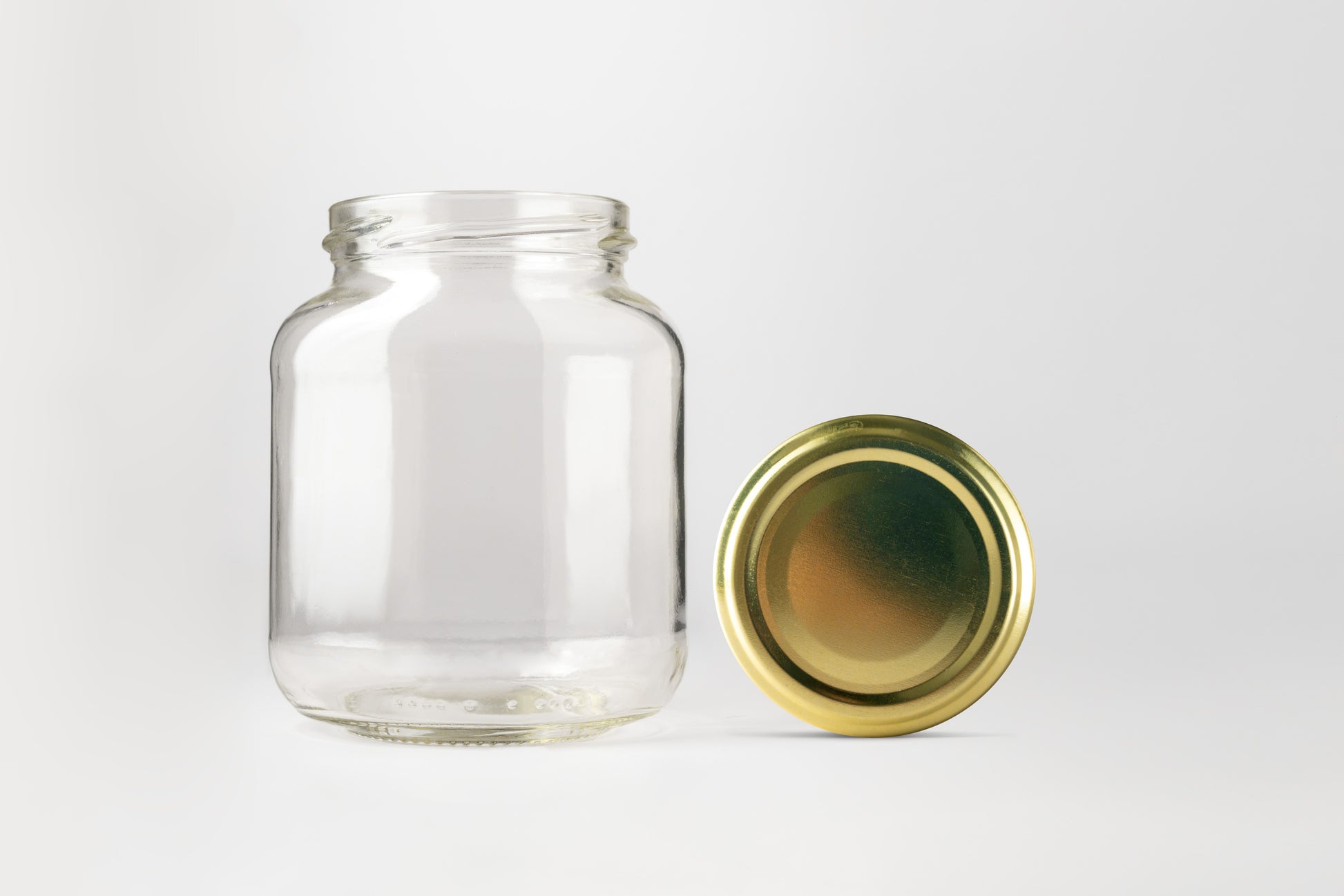 Glass Jar 370ml Flat - Southern Jar Company Ltd