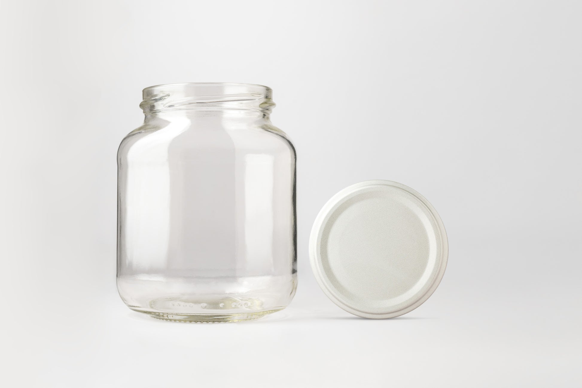 Glass Jar 370ml Flat - Southern Jar Company Ltd