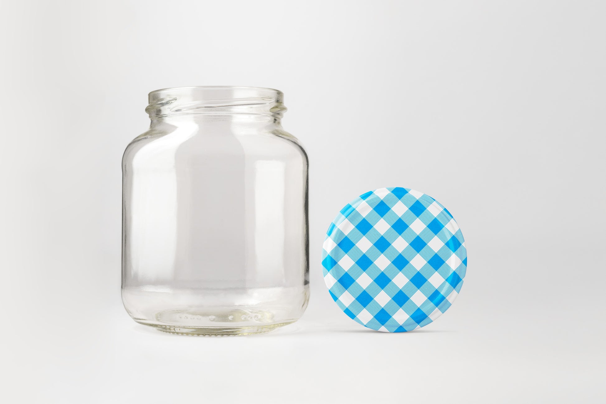 Glass Jar 370ml Flat - Southern Jar Company Ltd