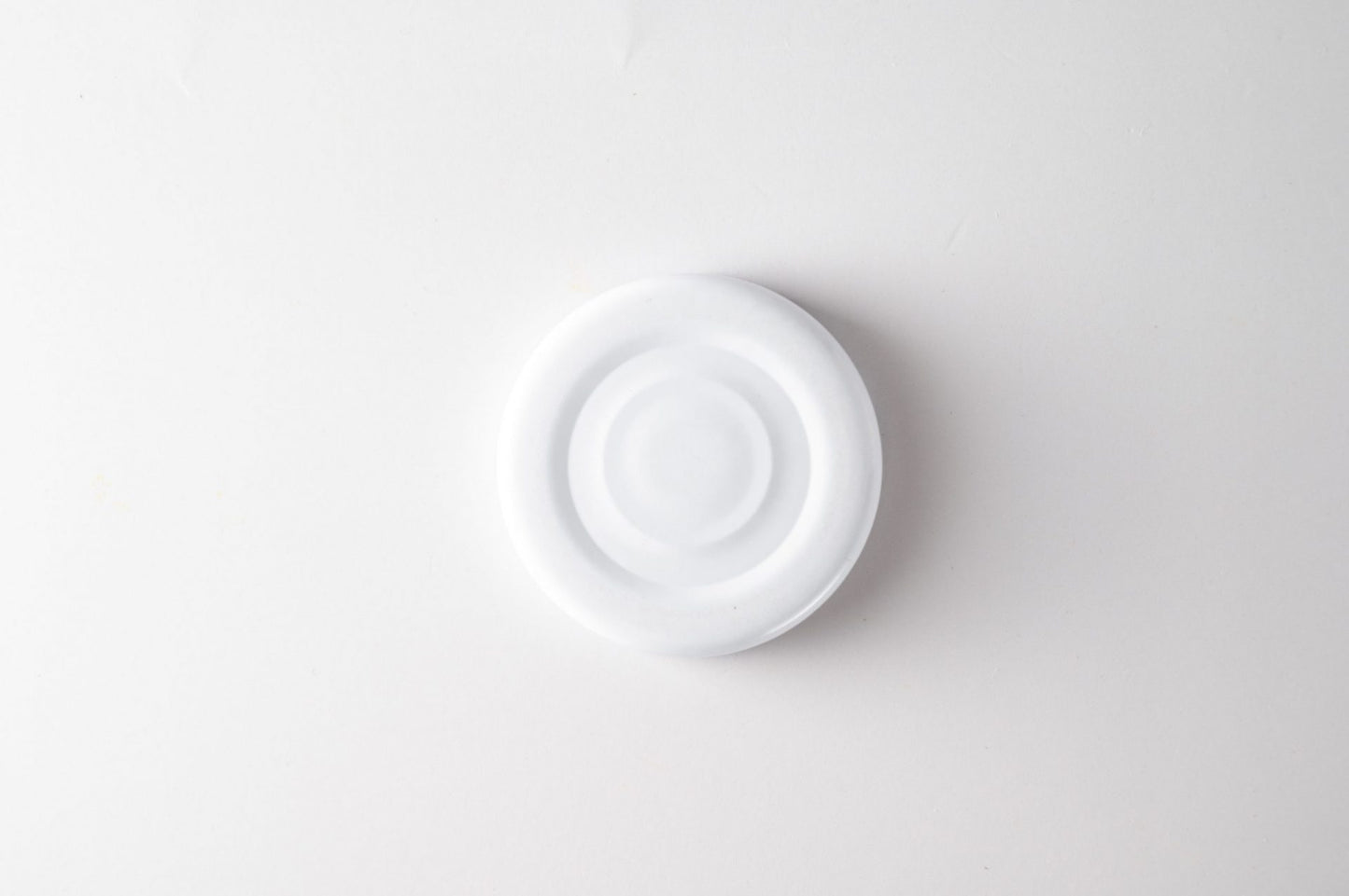 43mm white lid with safety button