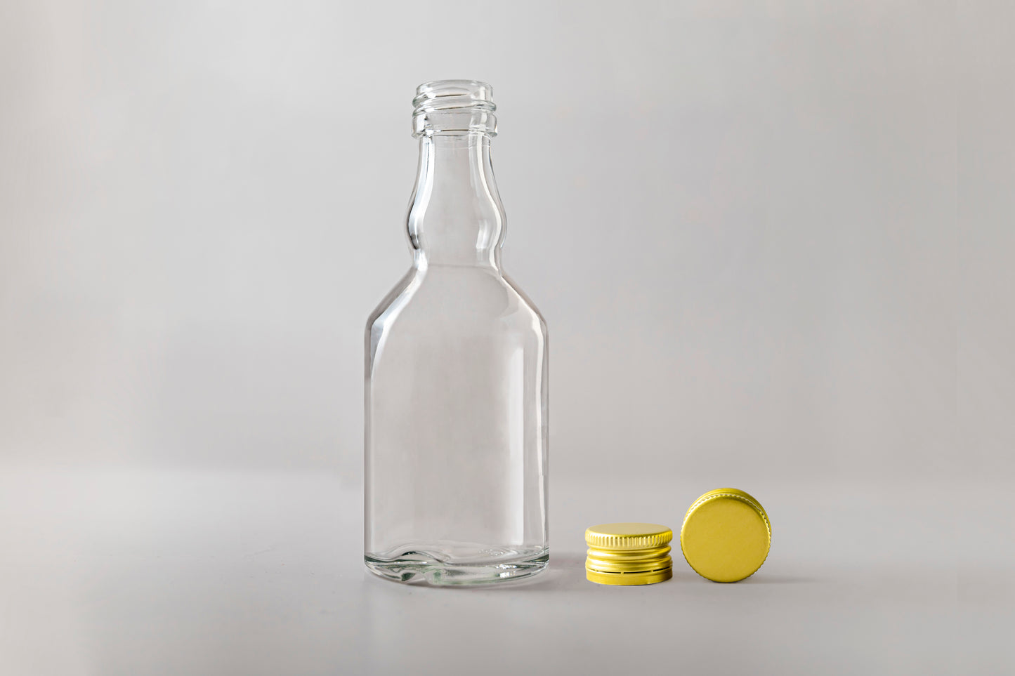 50ml Small Wedding Favours Glass Bottle Warta with screw caps