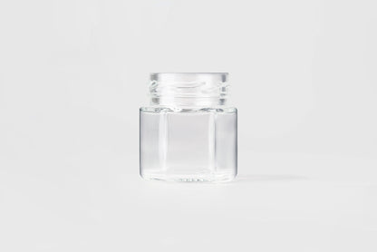 Glass Jar 50 ml Hexagonal - Southern Jar Company Ltd
