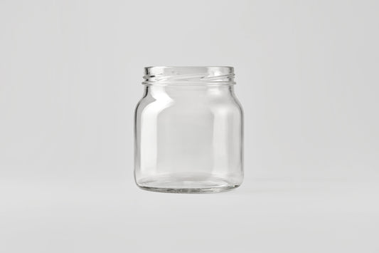 Glass Jar 530ml Cheese