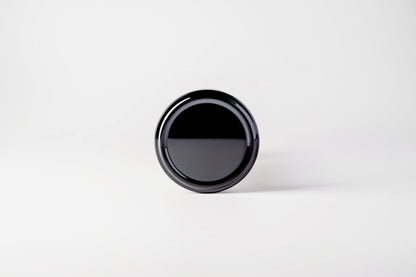 53mm Black Twist Off Lid plain