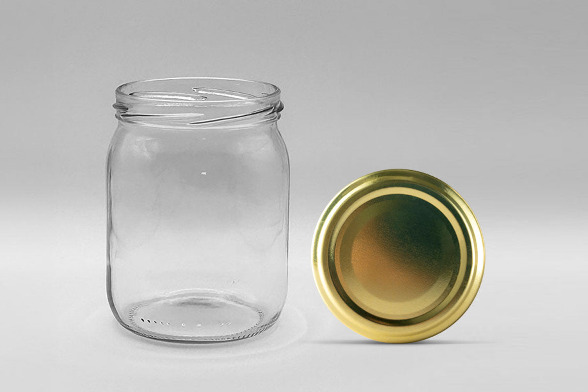Glass Jar 540ml V2 - Southern Jar Company Ltd