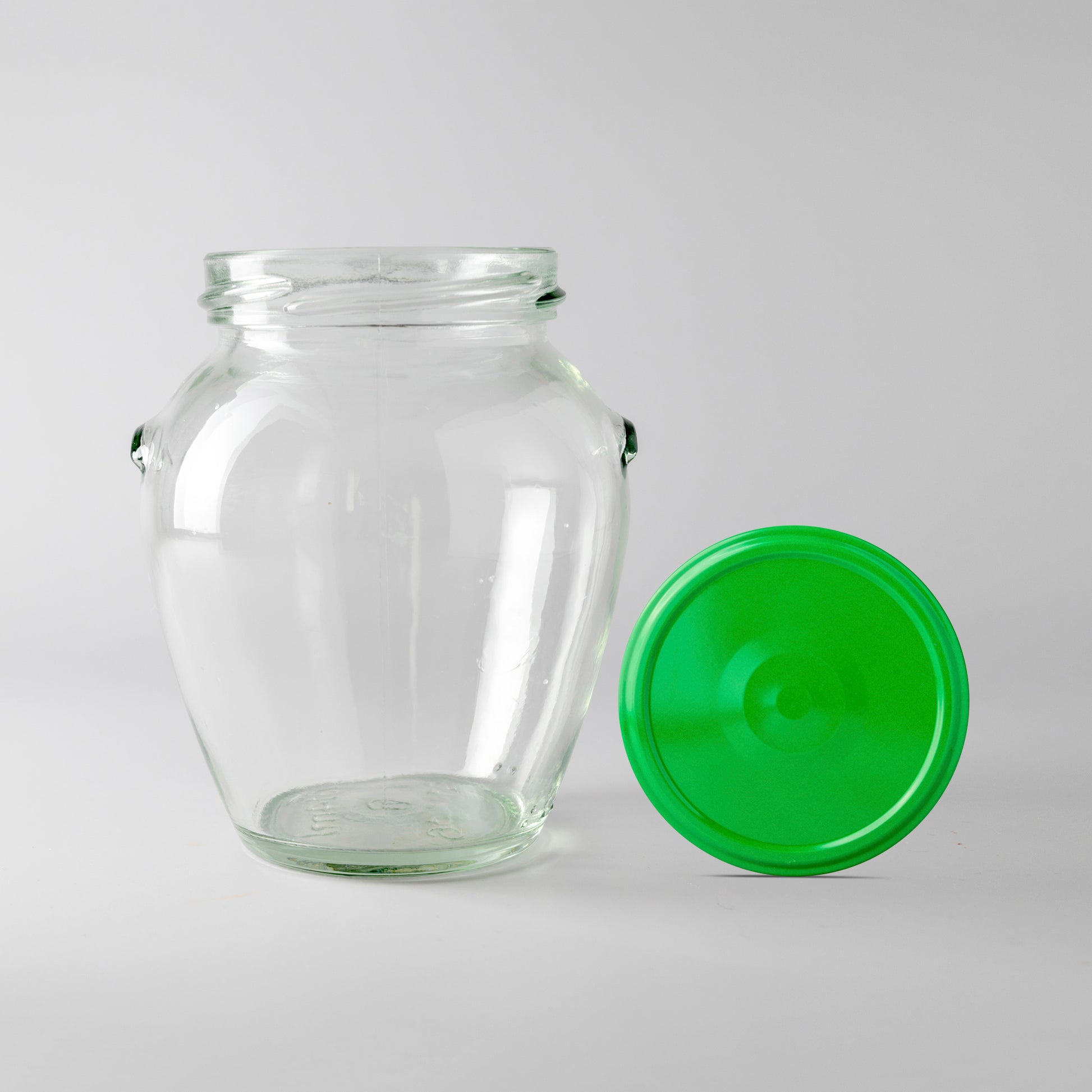 580ml Orcio Jar green lids