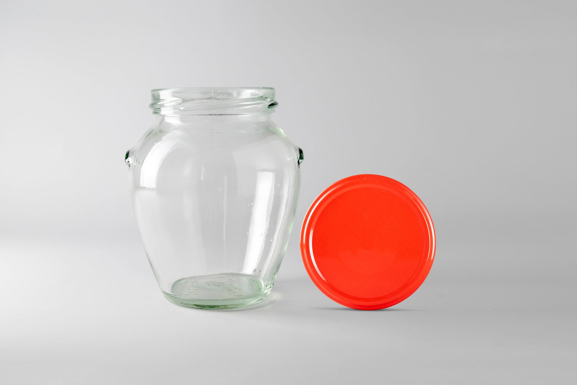 580ml Orcio Jar red lids