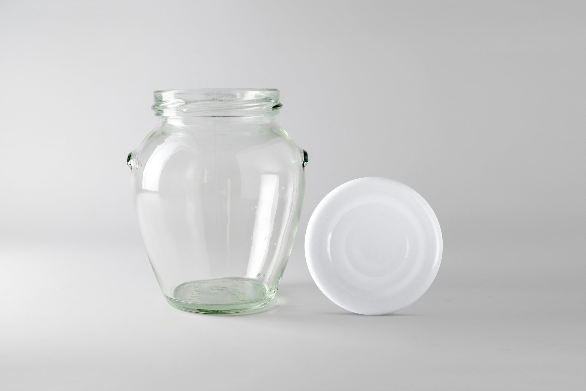 580ml Orcio Jar white lids