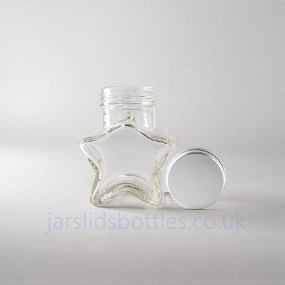 70 ml Star shape glass wedding jar
