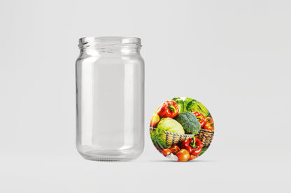 Glass Jar 720ml Normalise