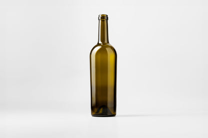 750ml Amber Wine Bottle Gretta