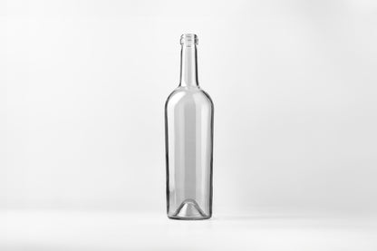 750ml Transparent Wine Bottle Greta